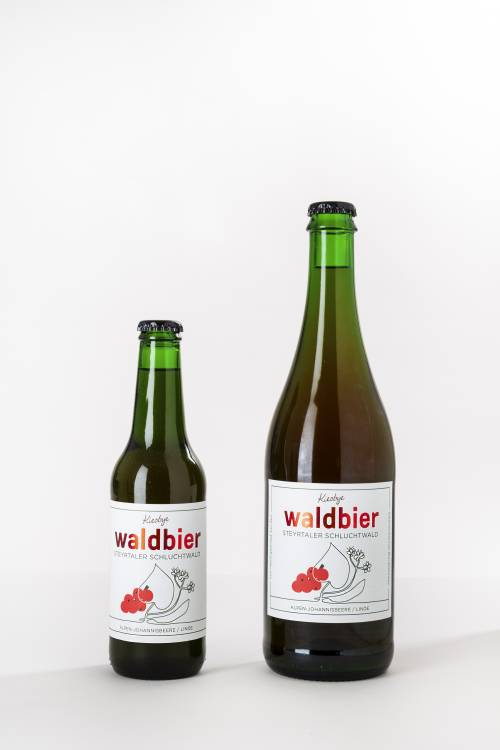 Waldbier Jahrgang 2024 Edition „Steyrtaler Schluchtwald. Lindenblüte/Alpen-Johannisbeere“