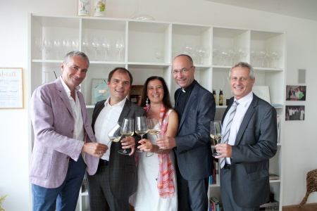 Rainer Pariasek, Johannes und Sandra Hirsch, Toni Faber, Dr. Peter Schachner